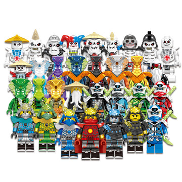 Ninjago Serpentine Brick Minifigure Custom Set